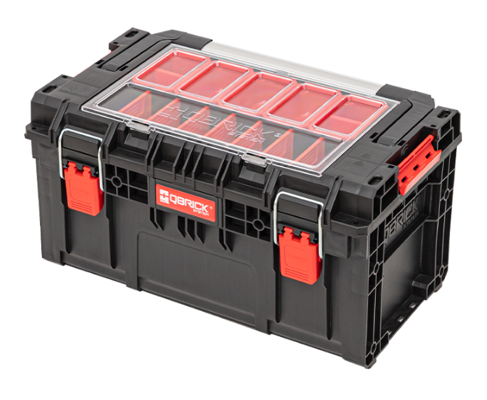Ящик для хранения инструментов QBRICK SYSTEM PRIME TOOLBOX 250 EXPERT 535х327х277 мм модульный водонепроницаемый (leo-140534)