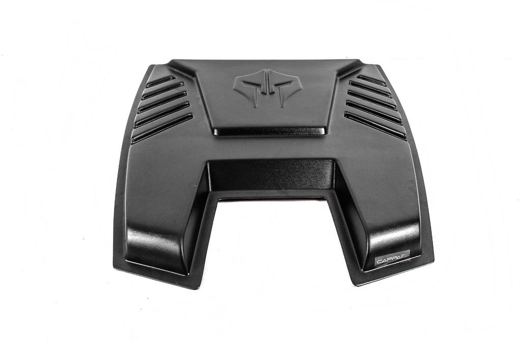 Накладка капота EuroCap для Toyota Hilux 2015-2021 гг. abs-пластик Черный (146339)