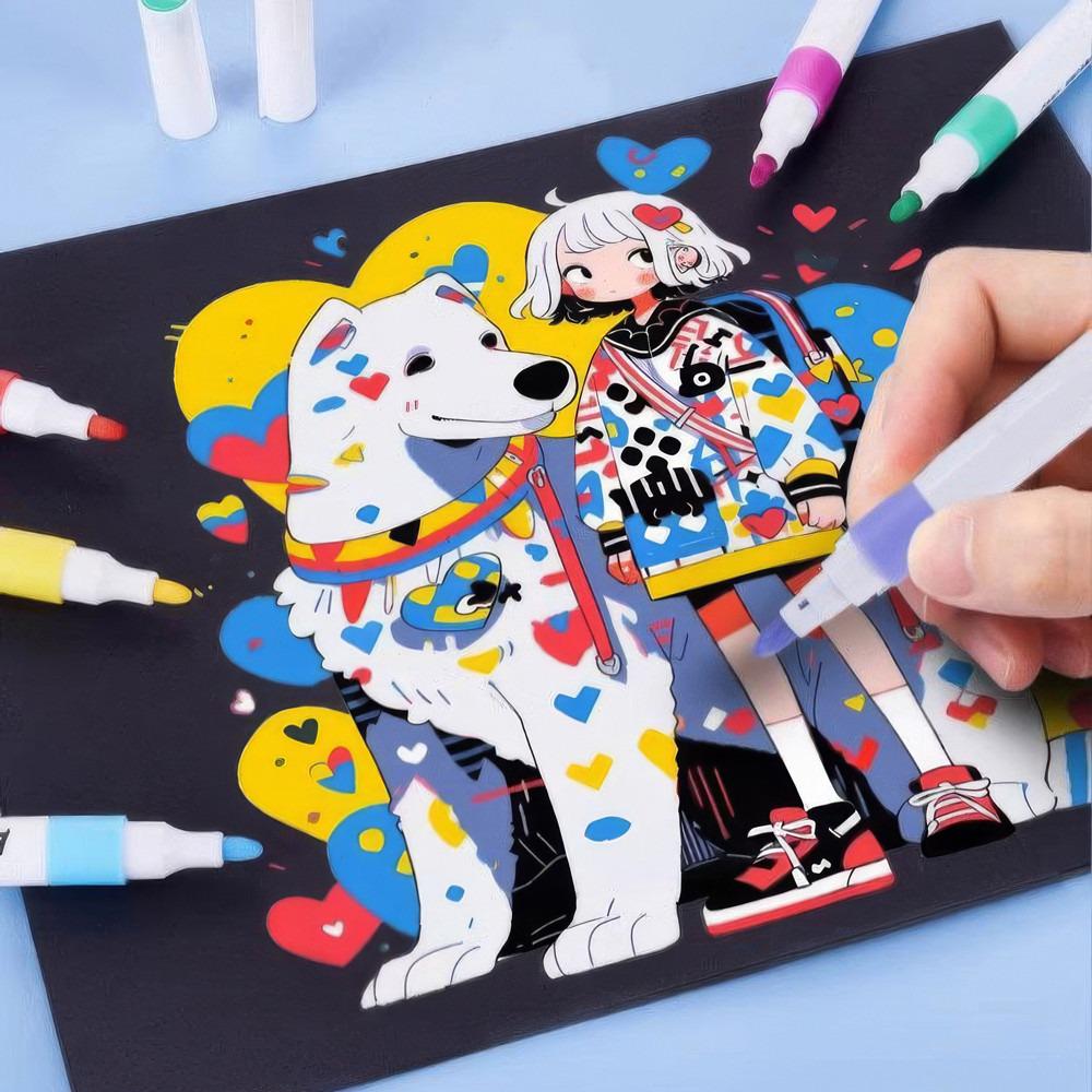 Набор маркеров акриловых Marker Acrylic Yulin Y-04-60 в кейсе 60 шт. (1010889-White-60) - фото 3 Набор маркеров акриловых Marker Acrylic Yulin Y-04-60 в кейсе 60 шт. (1010889-White-60) - фото 3