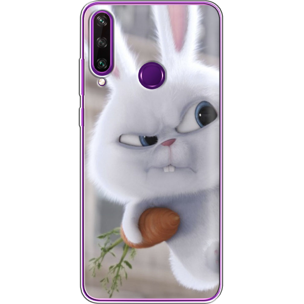 Чохол BoxFace Huawei Y6p Rabbit Snowball Прозорий силікон (40017-up1116-40017)