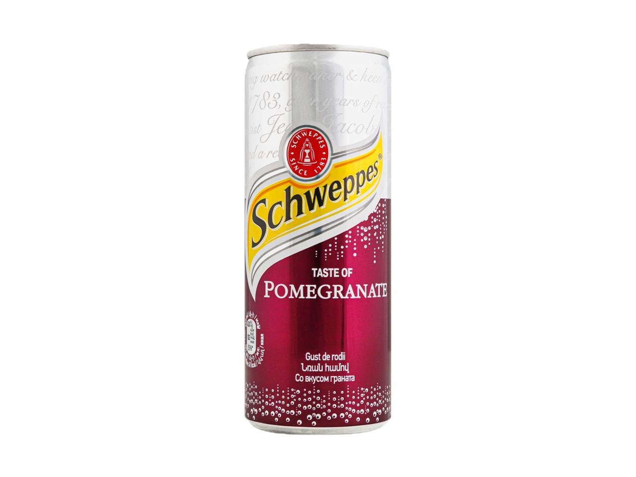 Напиток Schweppes Pomegranate безалкогольный 330 мл