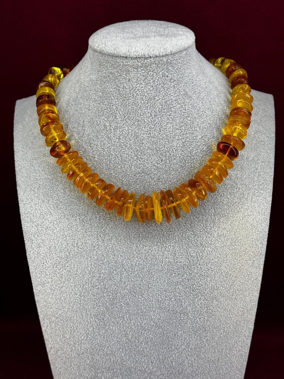 Бусы из янтаря лечебные 44 см (н-861)