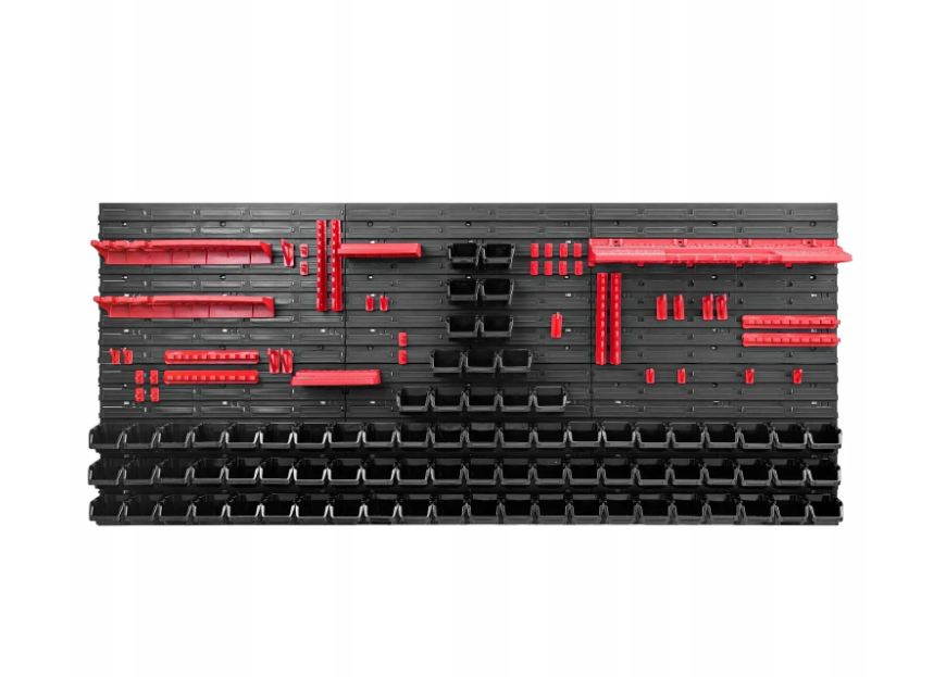 Панель для инструментов Kistenberg 173х78 см с контейнерами 80 шт. для хранения метизов и мелких деталей (MIX601) Панель для инструментов Kistenberg 173х78 см с контейнерами 80 шт. для хранения метизов и мелких деталей (MIX601)