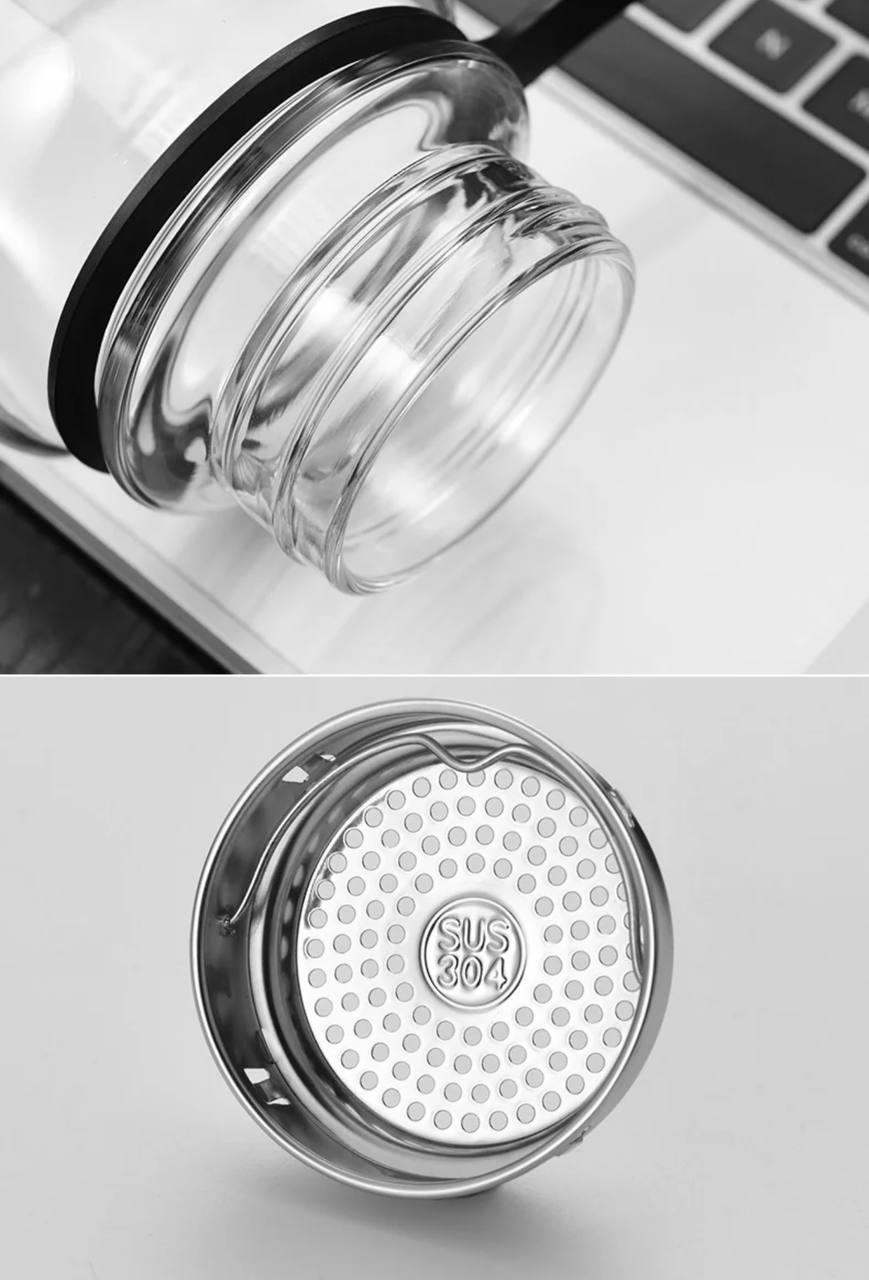 Термос стеклянный в чехле 1000 мл (2416098633) - фото 8 Термос стеклянный в чехле 1000 мл (2416098633) - фото 8