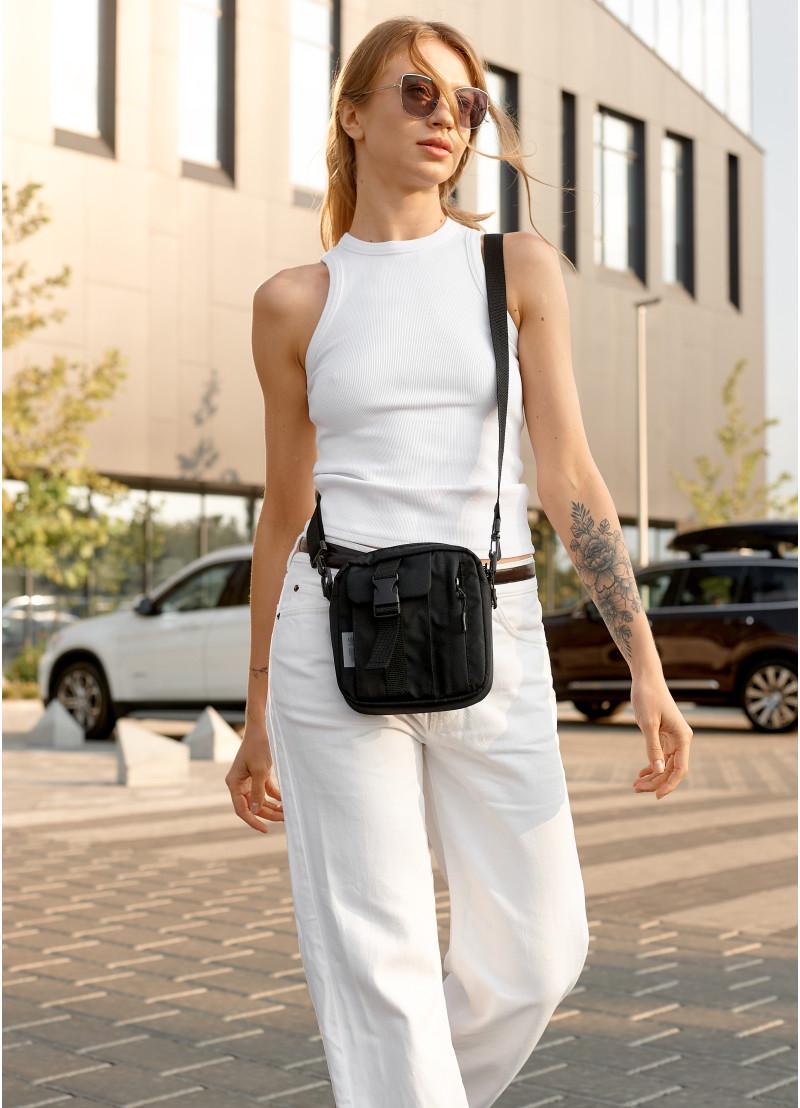 Жіноча сумка Sambag TEL Чорний (70151065) - фото 8