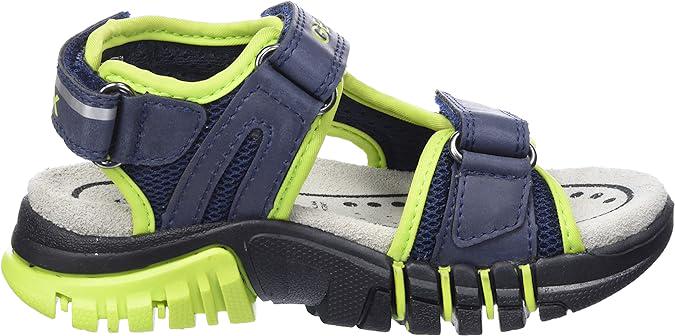 Сандалии Geox Dynomix р. EUR 32 Navy Lime (13750802) - фото 4