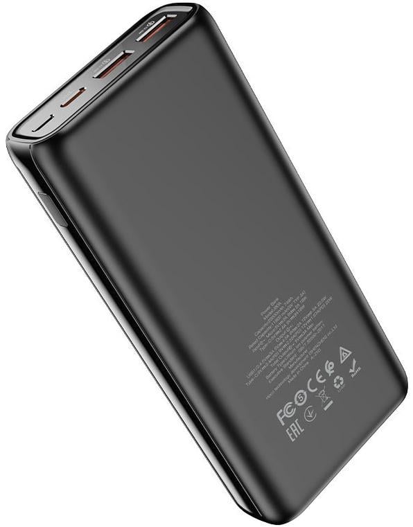 Повербанк УМБ Hoco J80A 20000 mAh 22,5 W Black (6931474750235) - фото 2