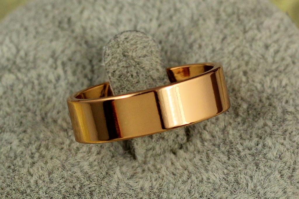 Обручальное кольцо Xuping Jewelry американка 6 мм р. 18 Золотистый (2108823163)