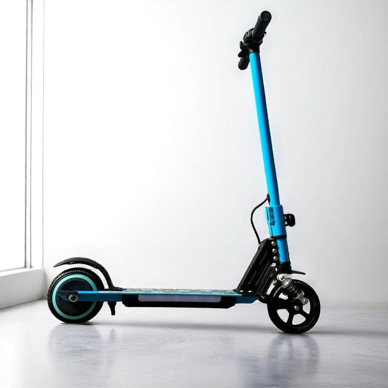 Электросамокат подростковый VOLTO Jun Pro 130W 24V 2,5Ah Голубой - фото 3 Электросамокат подростковый VOLTO Jun Pro 130W 24V 2,5Ah Голубой - фото 3