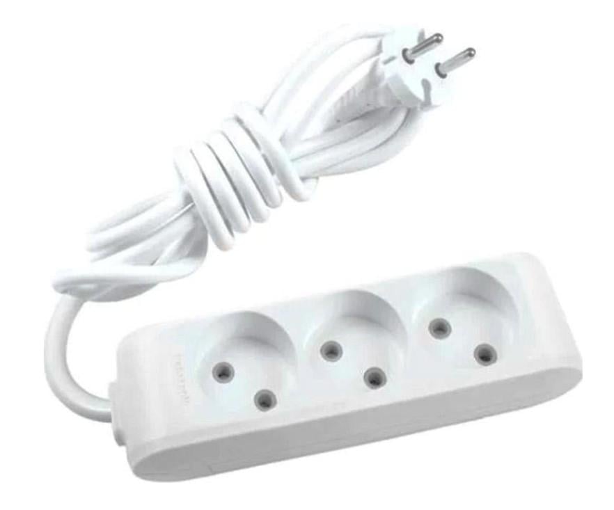 Подовжувач Panasonic WLTB02332GR-UA X-tendia 3 гнізда 3 м з захистними шторками Сірий