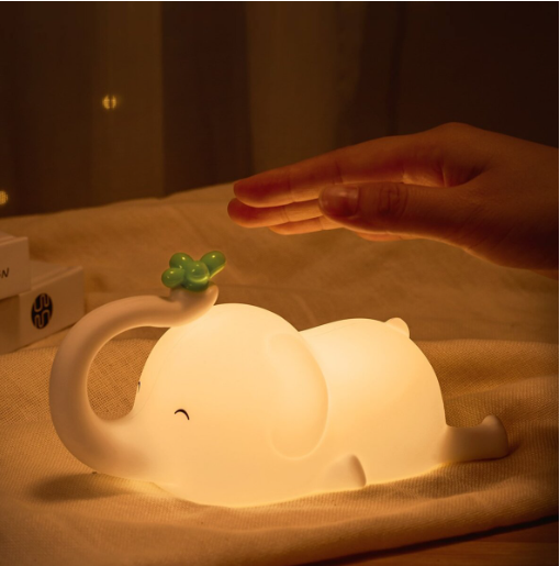 Нічник cвітлодіодний Valeso Слоник силіконовий бездротовий USB (D5) - фото 9 Нічник cвітлодіодний Valeso Слоник силіконовий бездротовий USB (D5) - фото 9