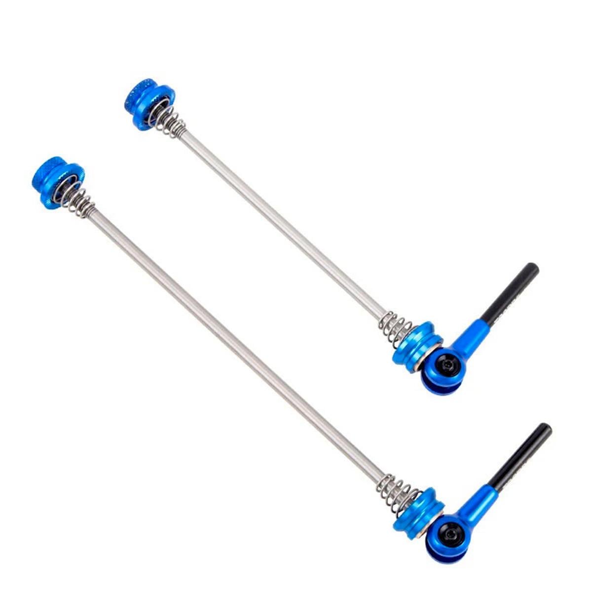 Эксцентрики для велосипеда ENLEE E-04 Quick Release Titanium Axle Синий (3281)