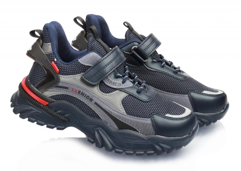 Кроссовки для мальчиков 9794 в сетку р. 34 Голубой