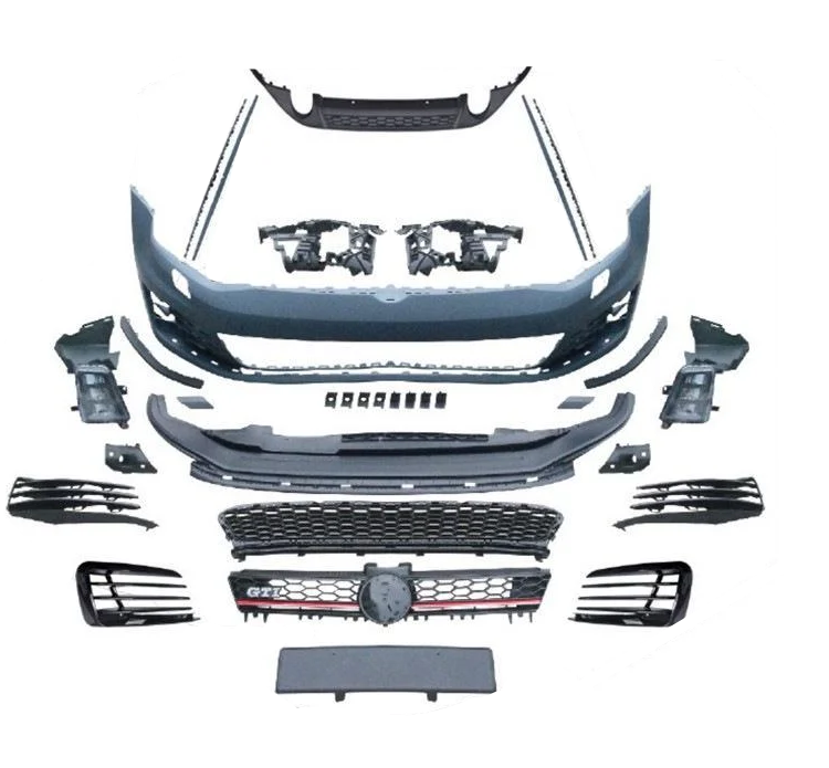 Комплект обвесов GTI GT Tuning для Volkswagen Golf 7/E-Golf пластик под покраску