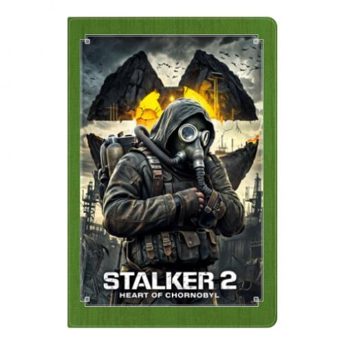 Блокнот S.T.A.L.K.E.R 2 Сердце Чернобыля А5 на 112 листов Зеленый (18639855-10-209121)