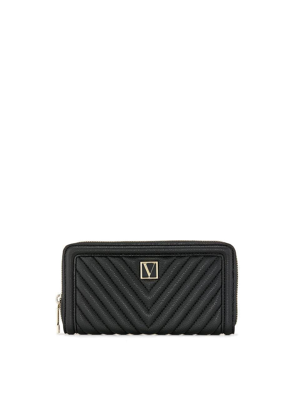 Кошелек женский Victoria's Secret Large Wallet with Zip Черный (2322633753) Кошелек женский Victoria's Secret Large Wallet with Zip Черный (2322633753)