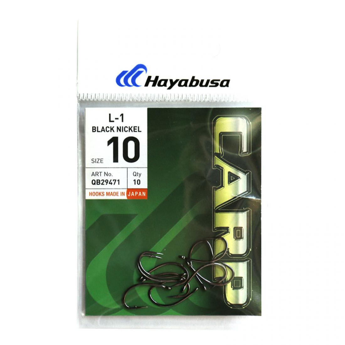 Крючок Hayabusa L-1 BN №10 10 шт. (3KB5039)