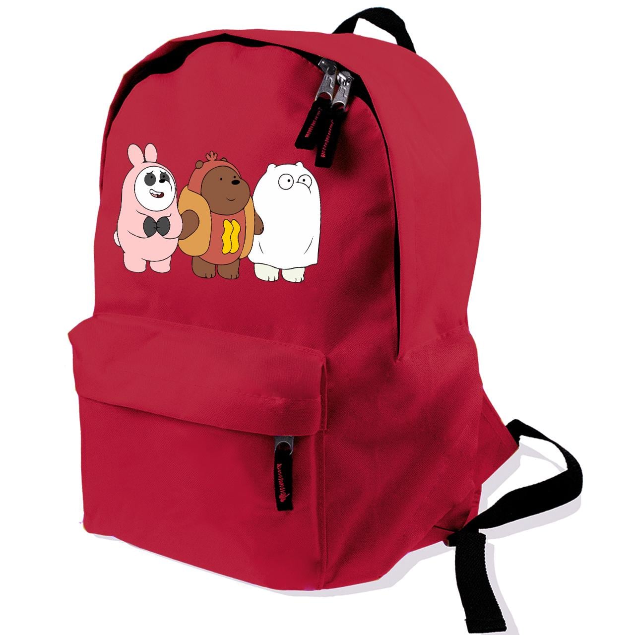 Рюкзак детский We Bare Bears Красный (9263-2905-RD) Рюкзак детский We Bare Bears Красный (9263-2905-RD)