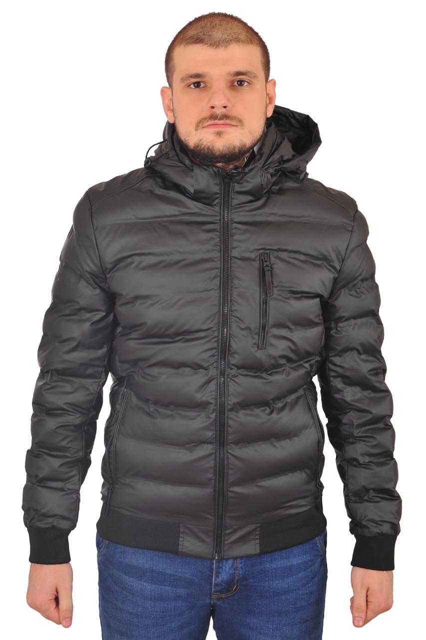 Куртка демісезонна чоловіча Fudiao 23-5836B Чорний (23-5836_43_66) - фото 2 Куртка демісезонна чоловіча Fudiao 23-5836B Чорний (23-5836_43_66) - фото 2