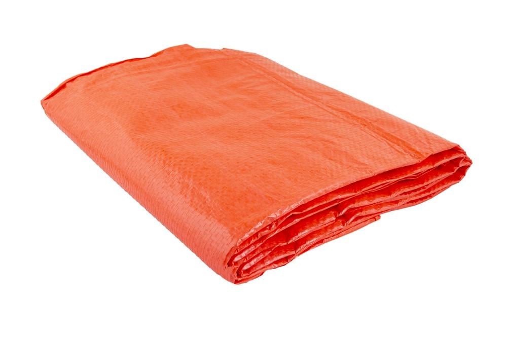 Тент 4х6 м 110 г/м2 Оранжевый (8904061)