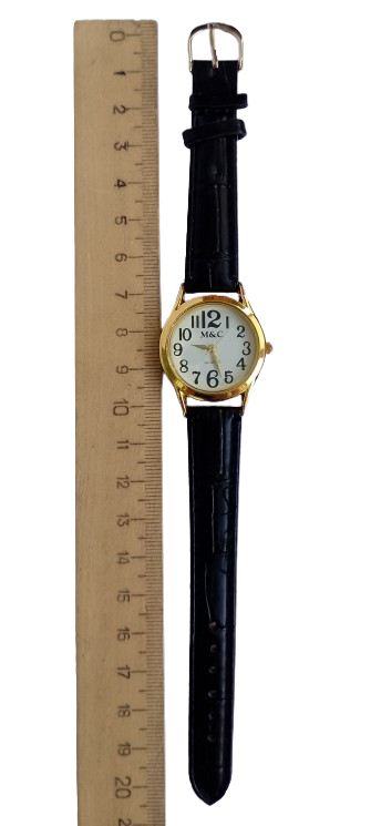 Годинник жіночий на ремінці MC d-28 Gold/White/Black (3721) - фото 3 Годинник жіночий на ремінці MC d-28 Gold/White/Black (3721) - фото 3