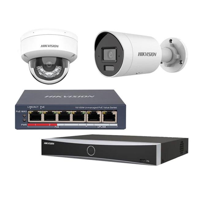 Комплект IP видеонаблюдения Hikvision KIT-DS0163