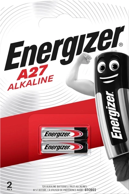 Батарейка Energizer Alkaline A27 12v 2 шт.