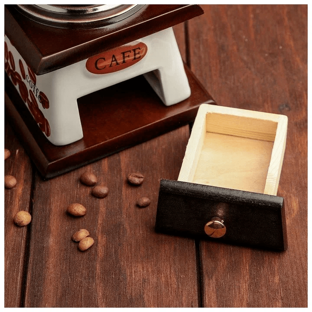 Кавомолка VESTA Lahesis Бежевий (BG-7001) - фото 4 Кавомолка VESTA Lahesis Бежевий (BG-7001) - фото 4