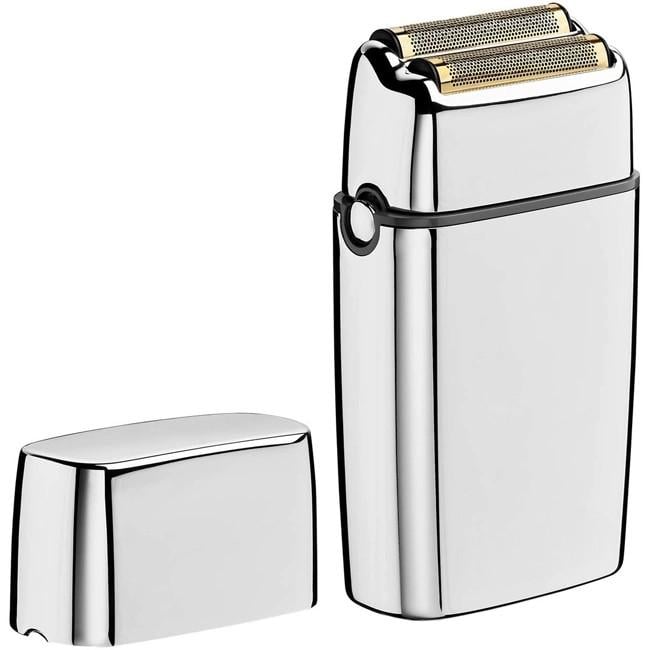 Шейвер с двойной сеткой Foil FX 02 Shaver металлический корпус Silver (ML-05709)