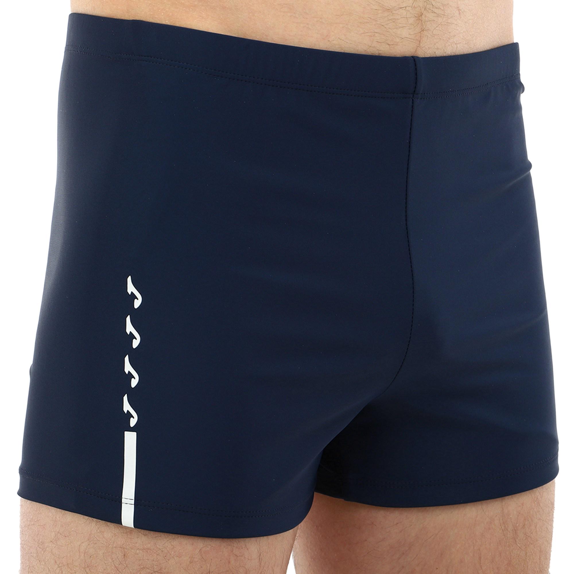 Плавки боксеры мужские для плавания Joma SHARK III 103843-331 XL Темно-синий (103843-331_Темно-синий_XL) - фото 3