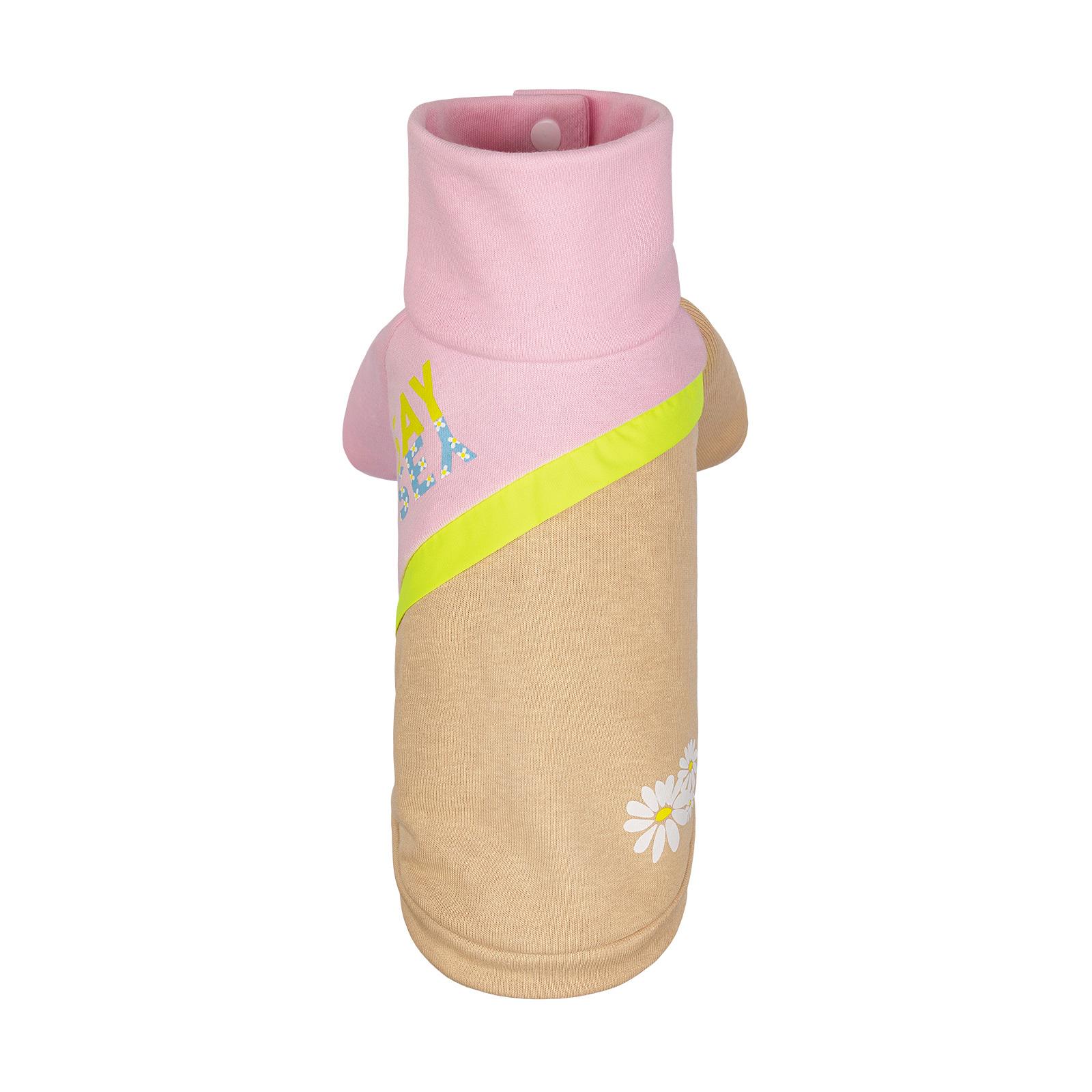Толстовка Pet Fashion Daisy M Розовый/Бежевый (4823082427369)