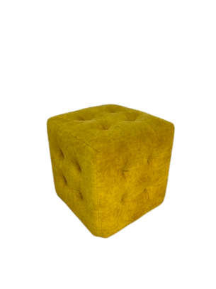 Пуф Square 45x45x45 см Жовтий - фото 2