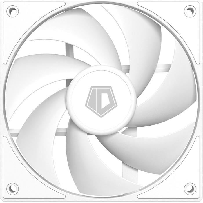 Кулер для ПК ID-Cooling AF-125-W 500-2000 об/хв 78.25 CFM 4-pin PWM 120x120x25 мм White (623025)