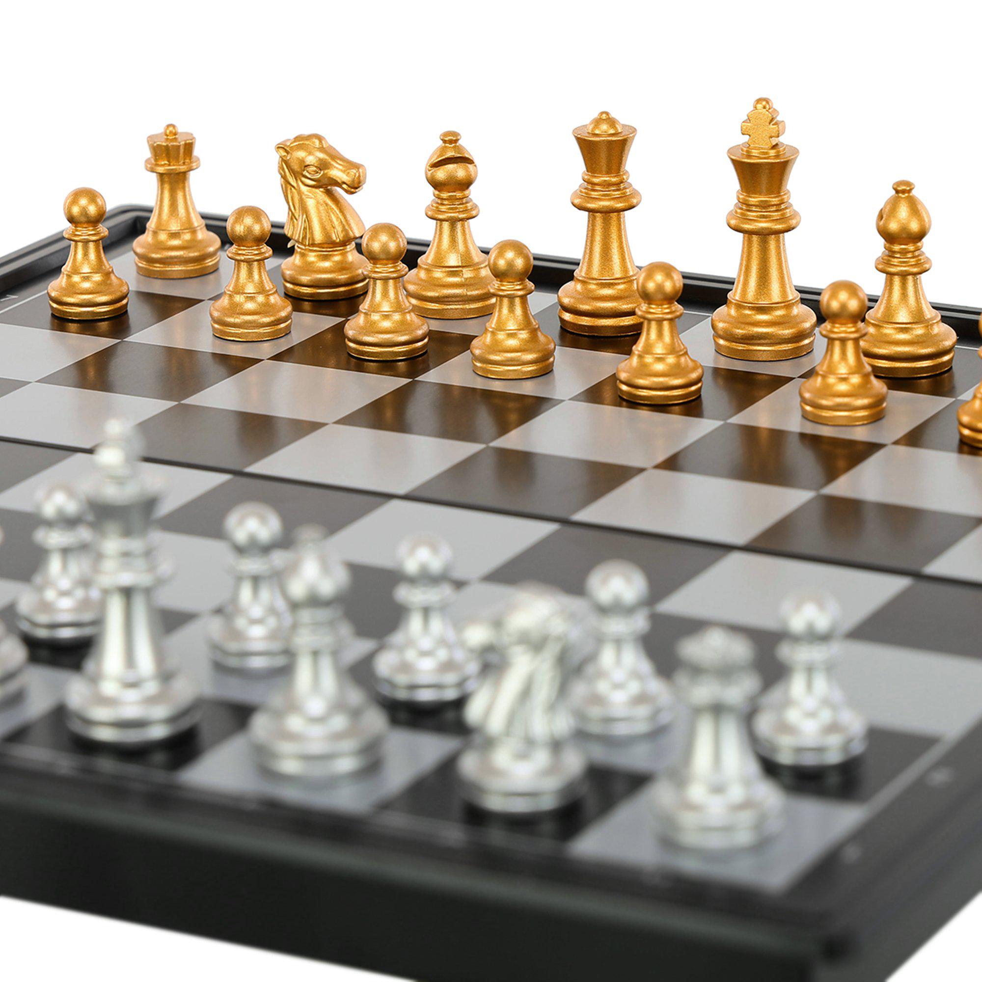 Шахи дорожні BEAR CARD 2012A пластикові на магнітах 20х20х3,5 см (2012A) - фото 2 Шахи дорожні BEAR CARD 2012A пластикові на магнітах 20х20х3,5 см (2012A) - фото 2