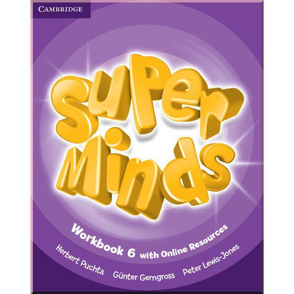 Рабочая тетрадь Super Minds 6 Workbook