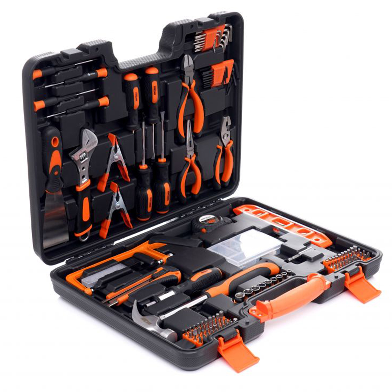 Набор ручного инструмента Kraft&Dele KD10463 1/4" в пластиковом кейсе 144 шт. (2255049417) Набор ручного инструмента Kraft&Dele KD10463 1/4" в пластиковом кейсе 144 шт. (2255049417)