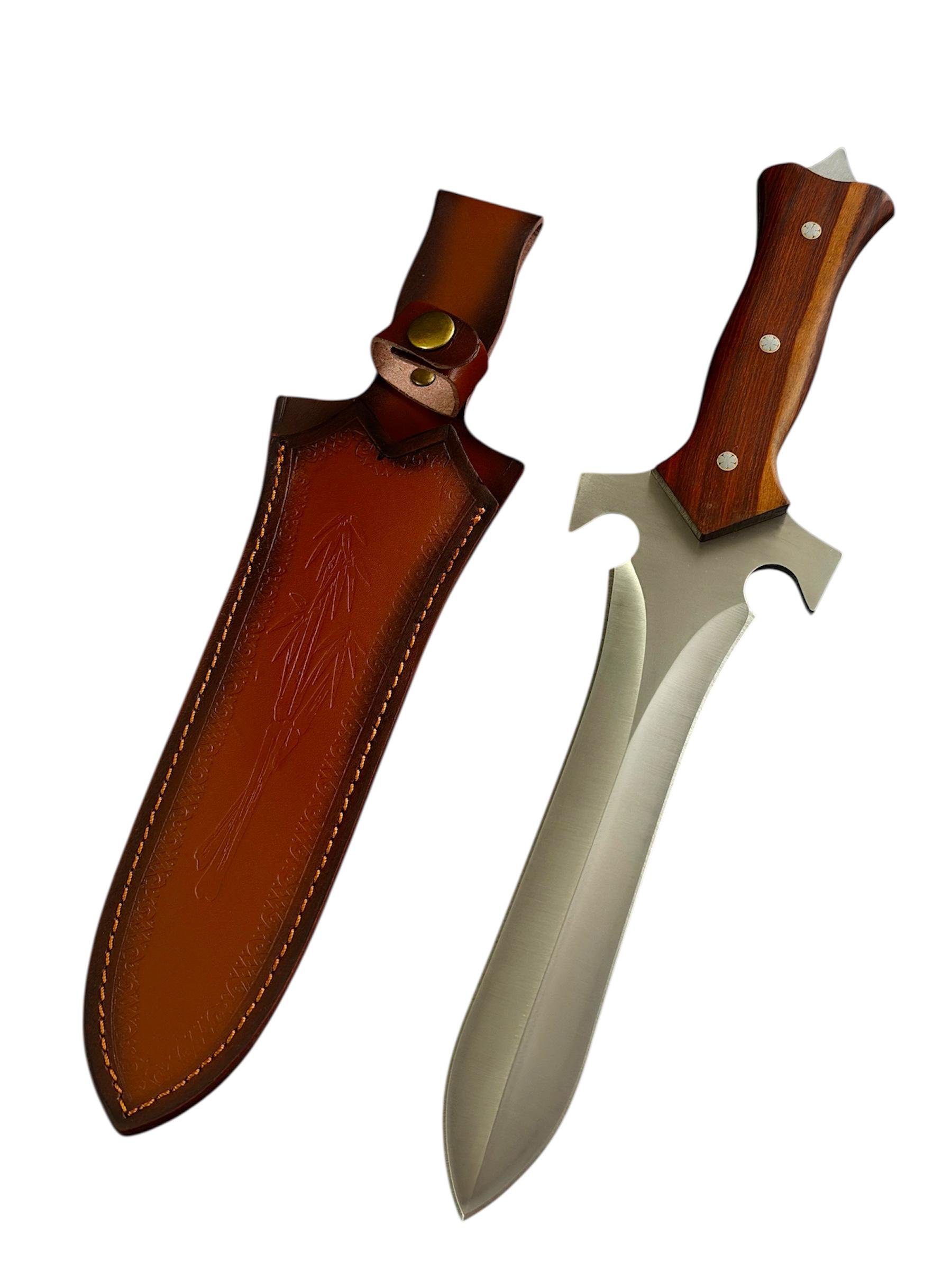 Нож ручной работы 2-2685 сталь 65х13 KN1163 авторский