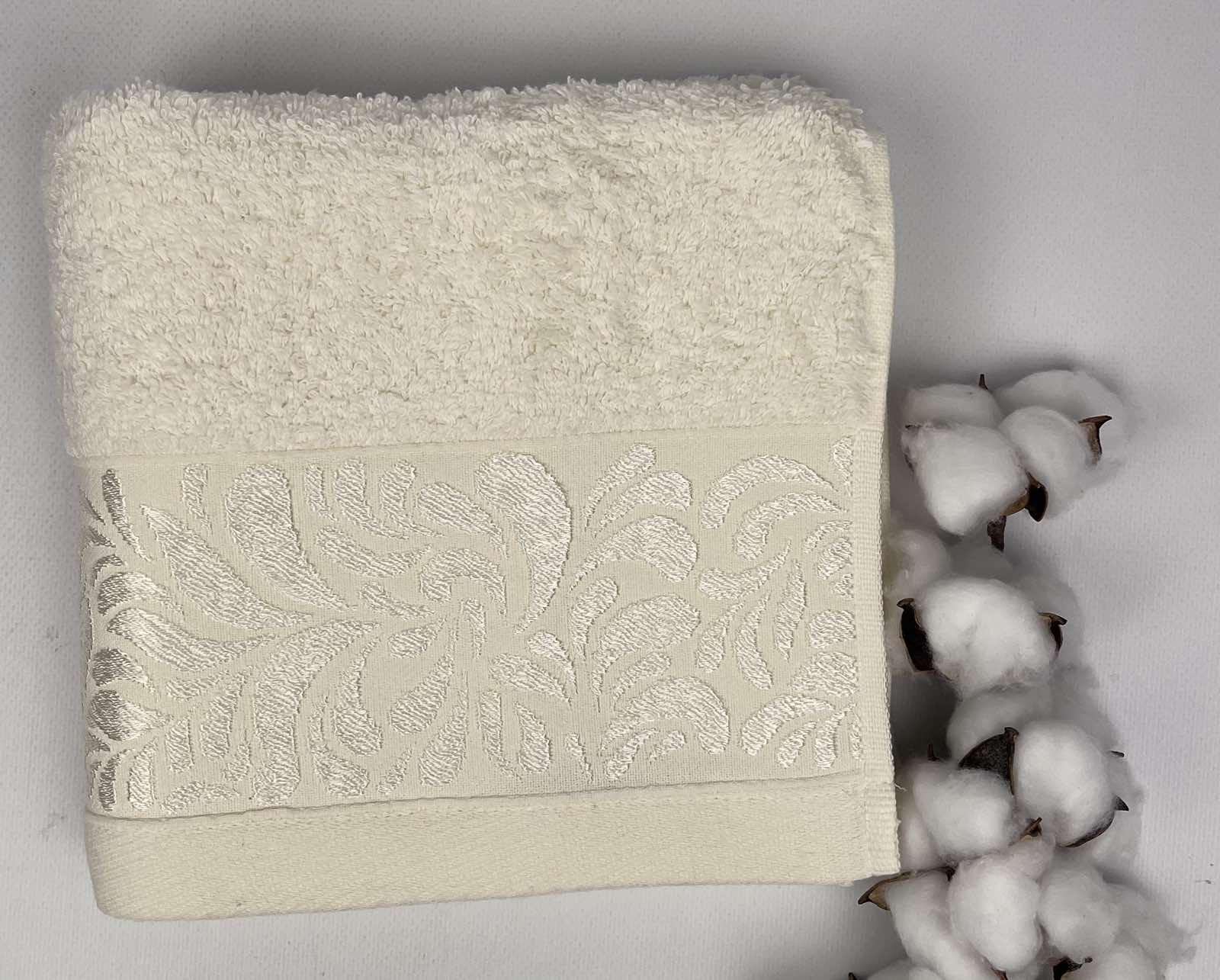 Полотенце Cottonize cod 412 50x90 см Молочный (CN24570) - фото 1 Полотенце Cottonize cod 412 50x90 см Молочный (CN24570) - фото 1