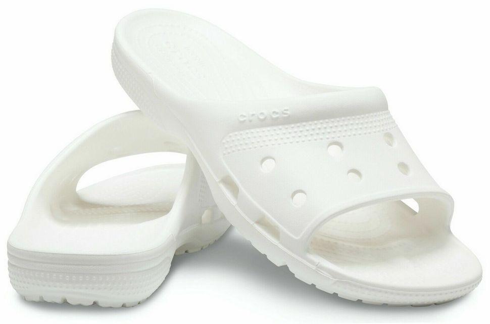 Шльопанці жіночі утеплені Crocs Coast Slide р. 42-43 Білий (9266)