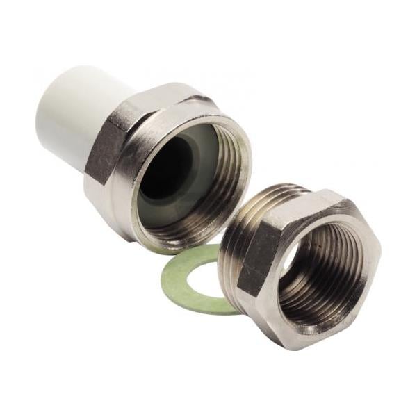 Резьбовое соединение PPR Ekoplastik SSI02020XX 20 мм ВВ 1/2" (43086)