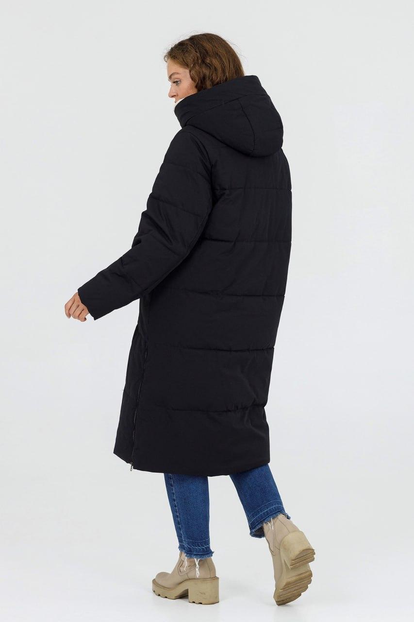 Пальто женское зимнее р. 56 Черный (8923\56) - фото 4