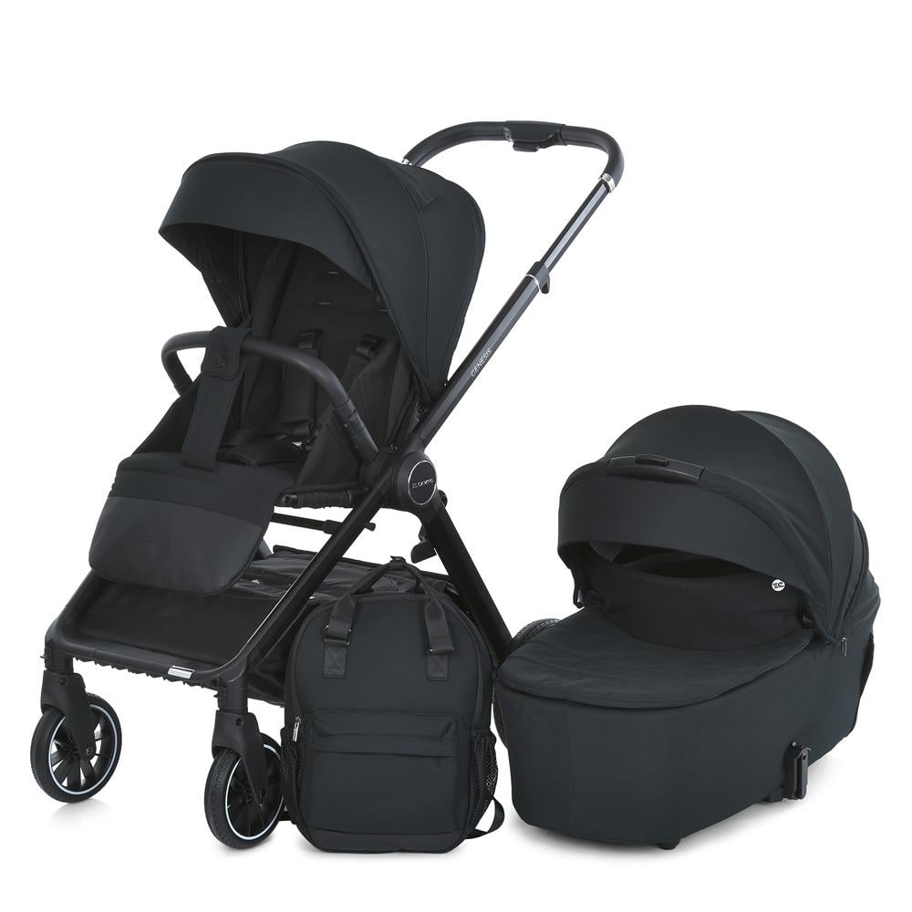 Коляска універсальна El Camino Jet Black ME 1126 GENESIS 2в1