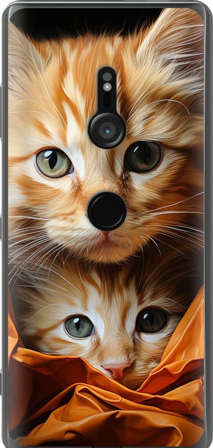 Чохол на Sony Xperia XZ3 H9436 Котики 2 (5664u-1540-42517)