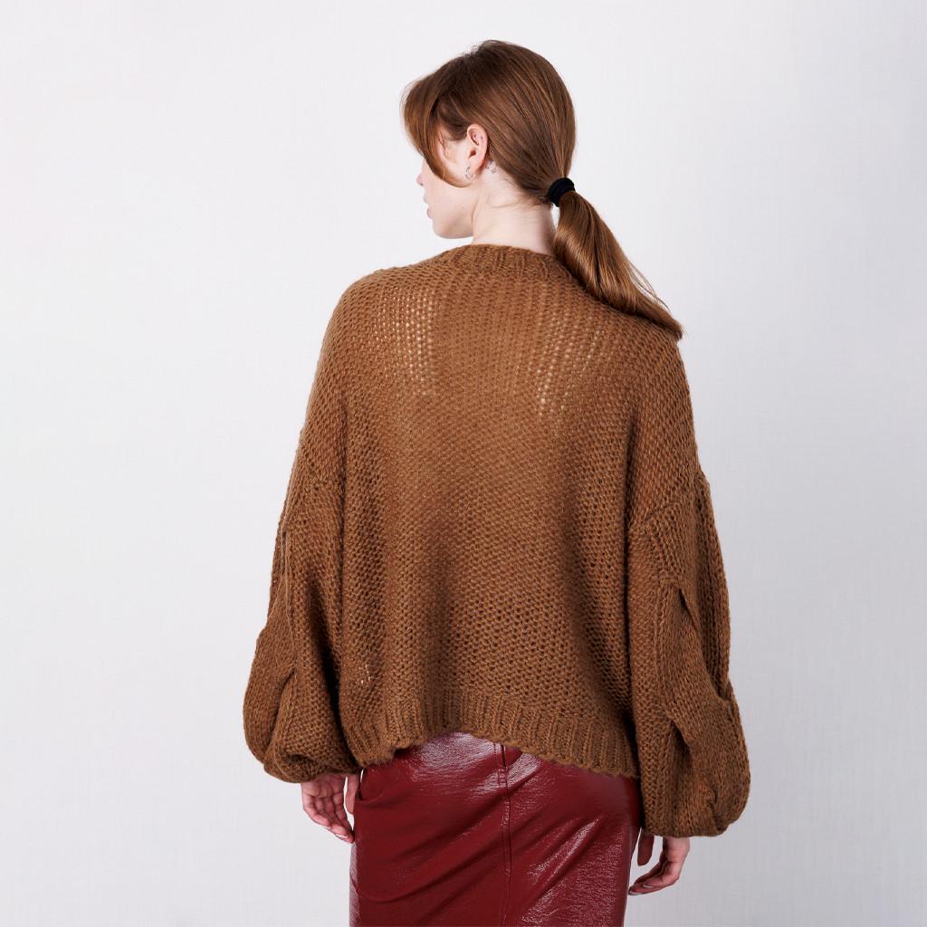 Светр жіночий Anagram Loewe M Коричневий (2588762901) - фото 2 Светр жіночий Anagram Loewe M Коричневий (2588762901) - фото 2