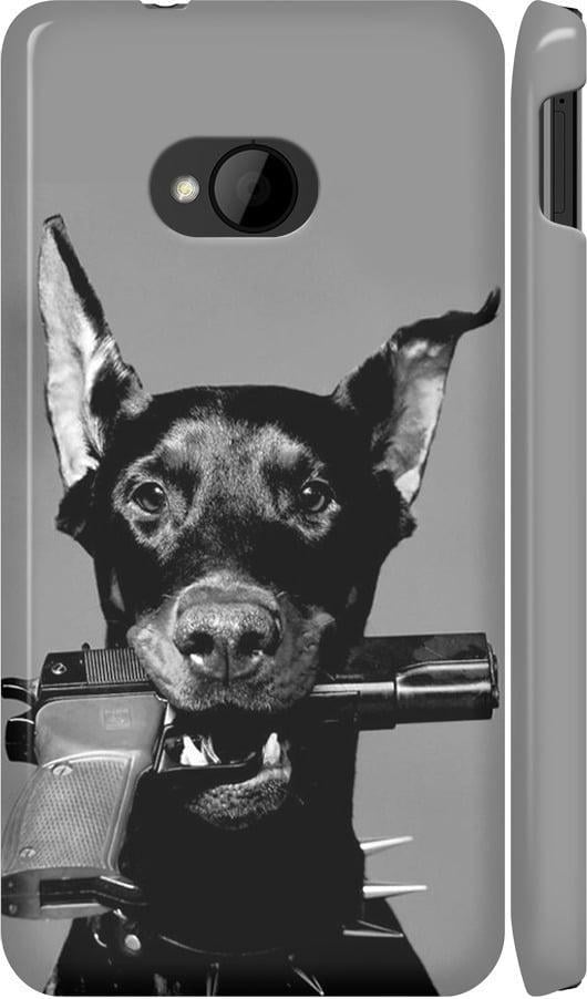 Чохол на HTC One M7 Доберман (2745m-36-42517)