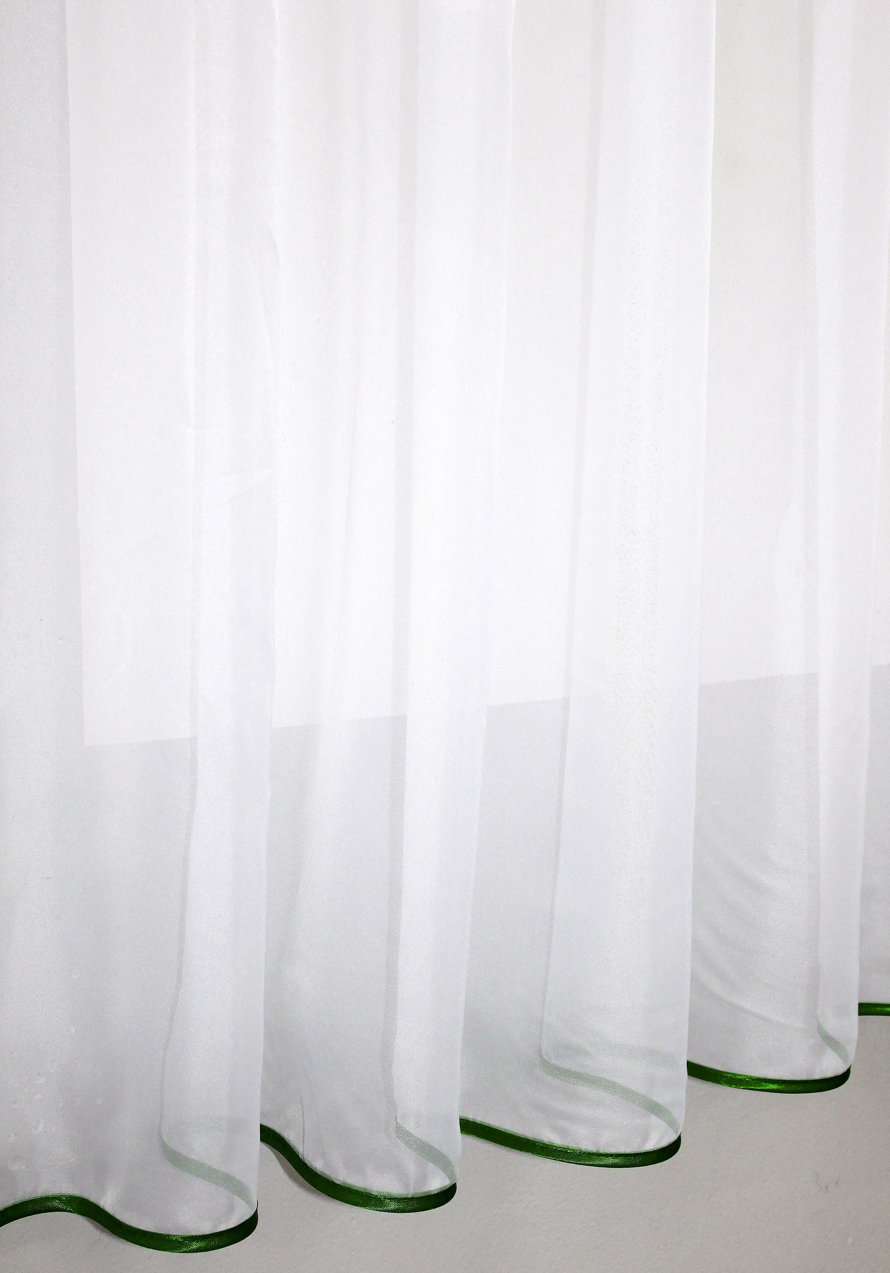 Занавеска кухонная VR-Textil № 018к с ламбрекеном 280х170 см Салатовый/Белый (50-596) - фото 6 Занавеска кухонная VR-Textil № 018к с ламбрекеном 280х170 см Салатовый/Белый (50-596) - фото 6