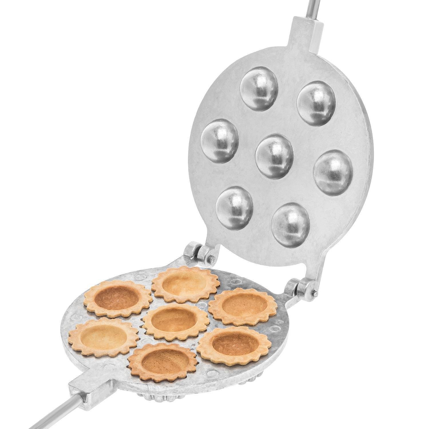 Форма для випічки кошиків і тарталеток 7 кошиків (81913) - фото 17 Форма для випічки кошиків і тарталеток 7 кошиків (81913) - фото 17