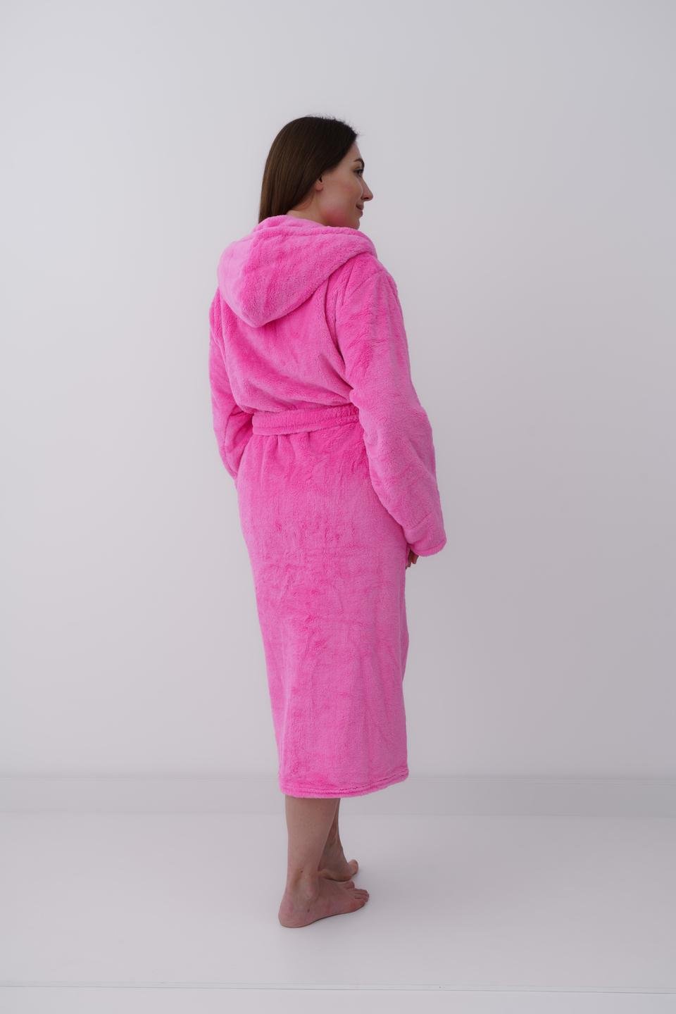 Халат женский UT Store 6XL HT01 Розовый (20250223) - фото 2 Халат женский UT Store 6XL HT01 Розовый (20250223) - фото 2