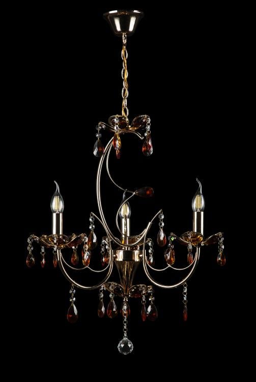 Люстра с плафонами Ray L8879/3 FGD+BRN (IR006089)