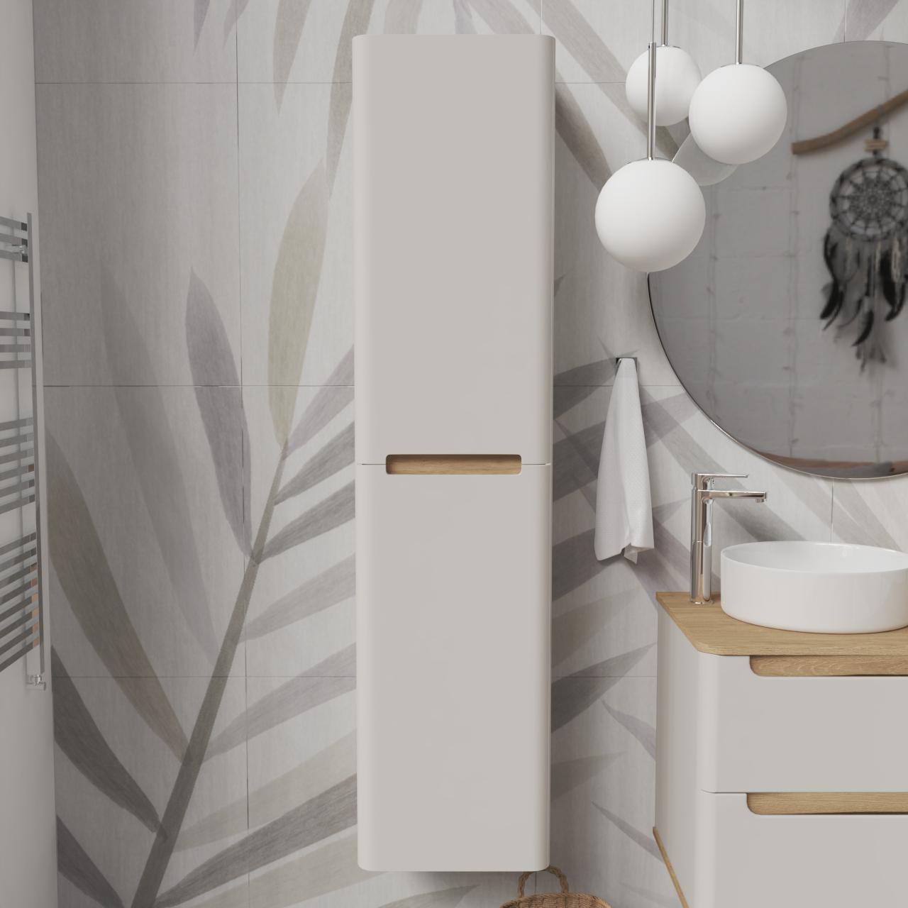 Пенал подвесной MVK Vostok Terra 40 B1 левый эмаль 400х300х1600 мм Кашемир матовый (tr140lcs) - фото 1 Пенал подвесной MVK Vostok Terra 40 B1 левый эмаль 400х300х1600 мм Кашемир матовый (tr140lcs) - фото 1